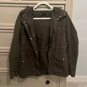 Army green lightweight jacket